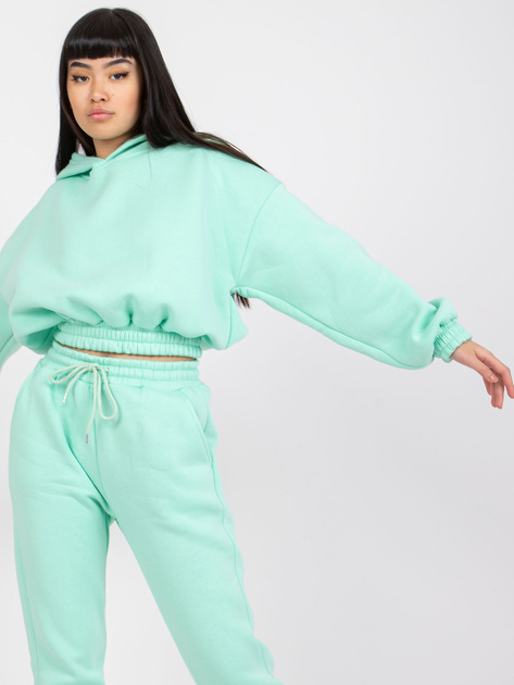 Miętowy dwuczęściowy komplet dresowy Auxerre