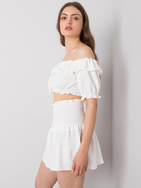 Biała mini spódnica Joanna OCH BELLA