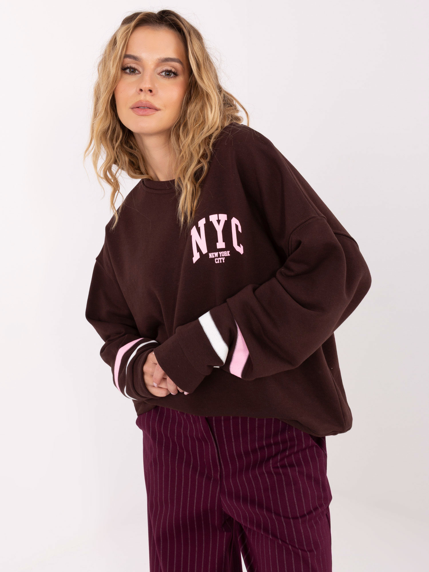 Bluza ciemny brązowy