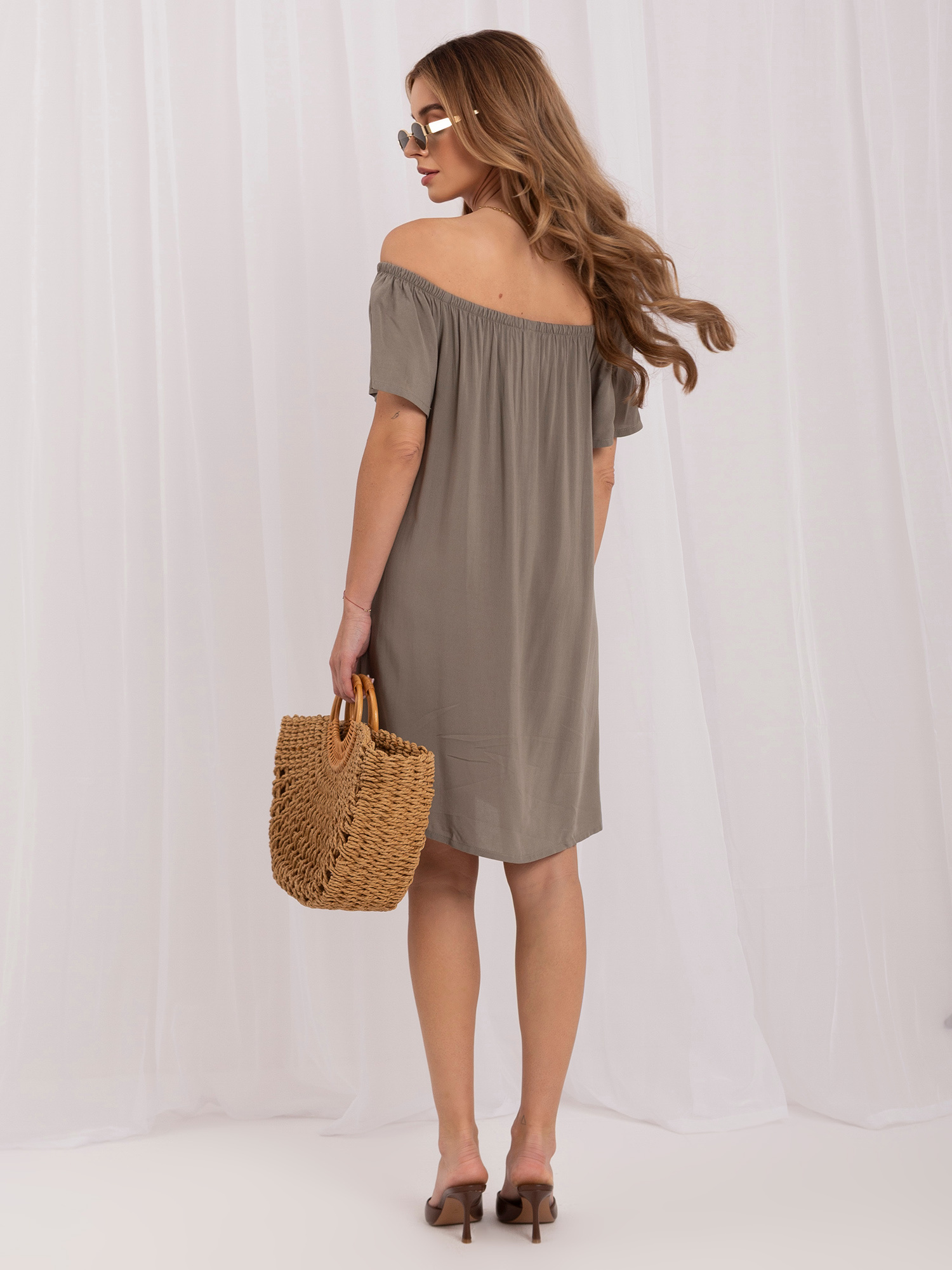 Sukienka khaki