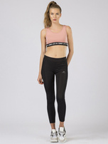 TOMMY LIFE Brudnoróżowy sportowy top