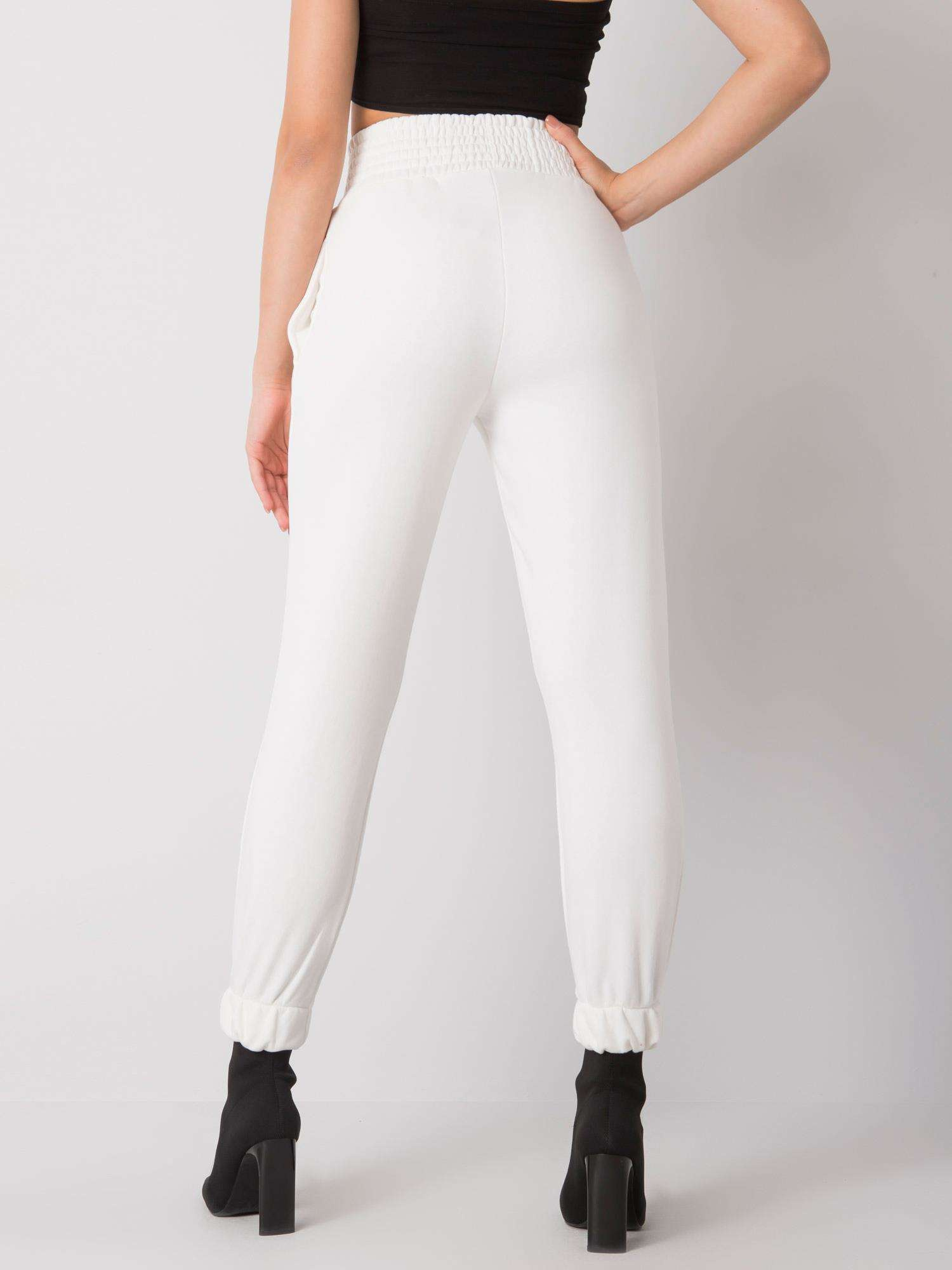 Ecru Sweatpants mit hohem Bund Ashland.