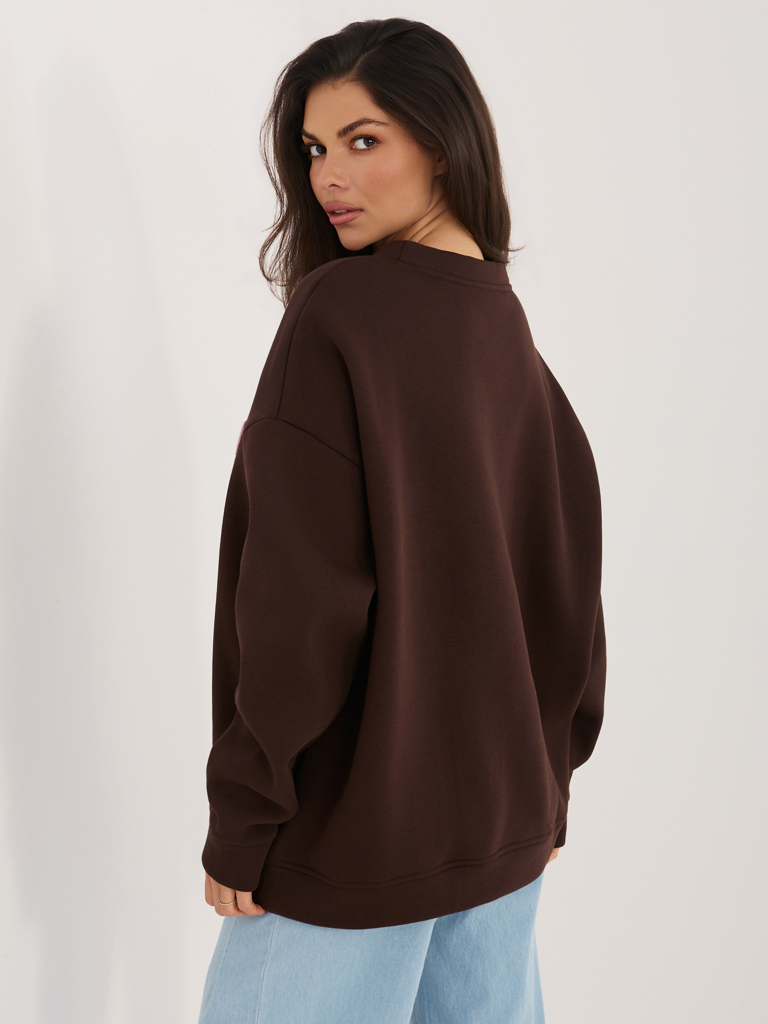 Bluza ciemny brązowy