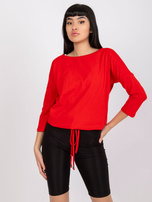 Czerwona bluzka Fiona