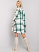 Zielona sukienka w kratę Maelia