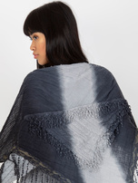 Hurtownia Granatowa muślinowa chusta z bawełny