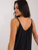 Hurtownia Czarny top z podszewką OCH BELLA