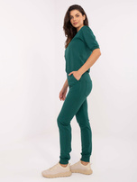 Ciemnozielony kombinezon Ilina