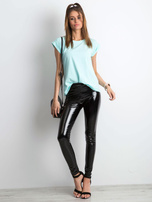 Miętowy t-shirt Revolution