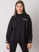 Czarna bluza bez kaptura Laylin