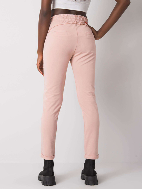 Brudnoróżowe spodnie dresowe Hadley