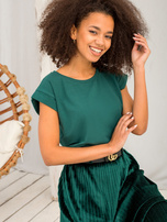 Ciemnozielony t-shirt Revolution