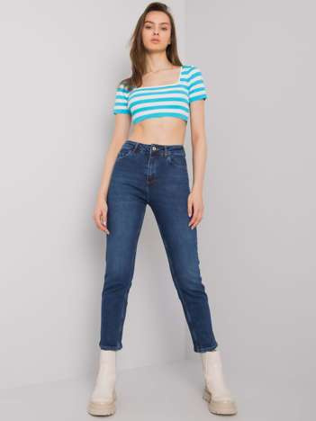 Niebieskie jeansy slim Millbrook