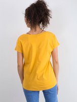 Jasnopomarańczowy t-shirt Emory