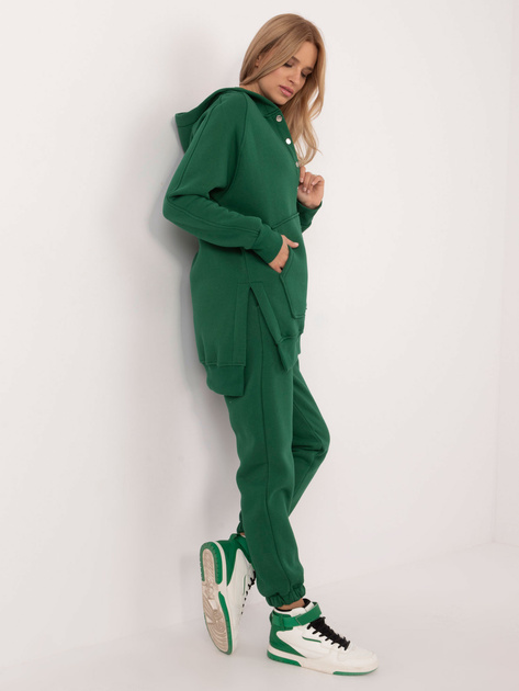 Hurt Ciemnozielony komplet basic ze spodniami