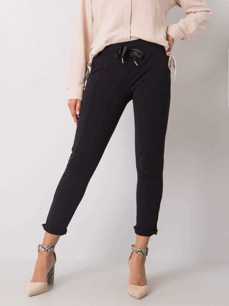 Czarne spodnie dresowe Hadley