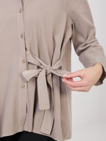 Fango asymetryczna koszula z sztruksu RUE PARIS 