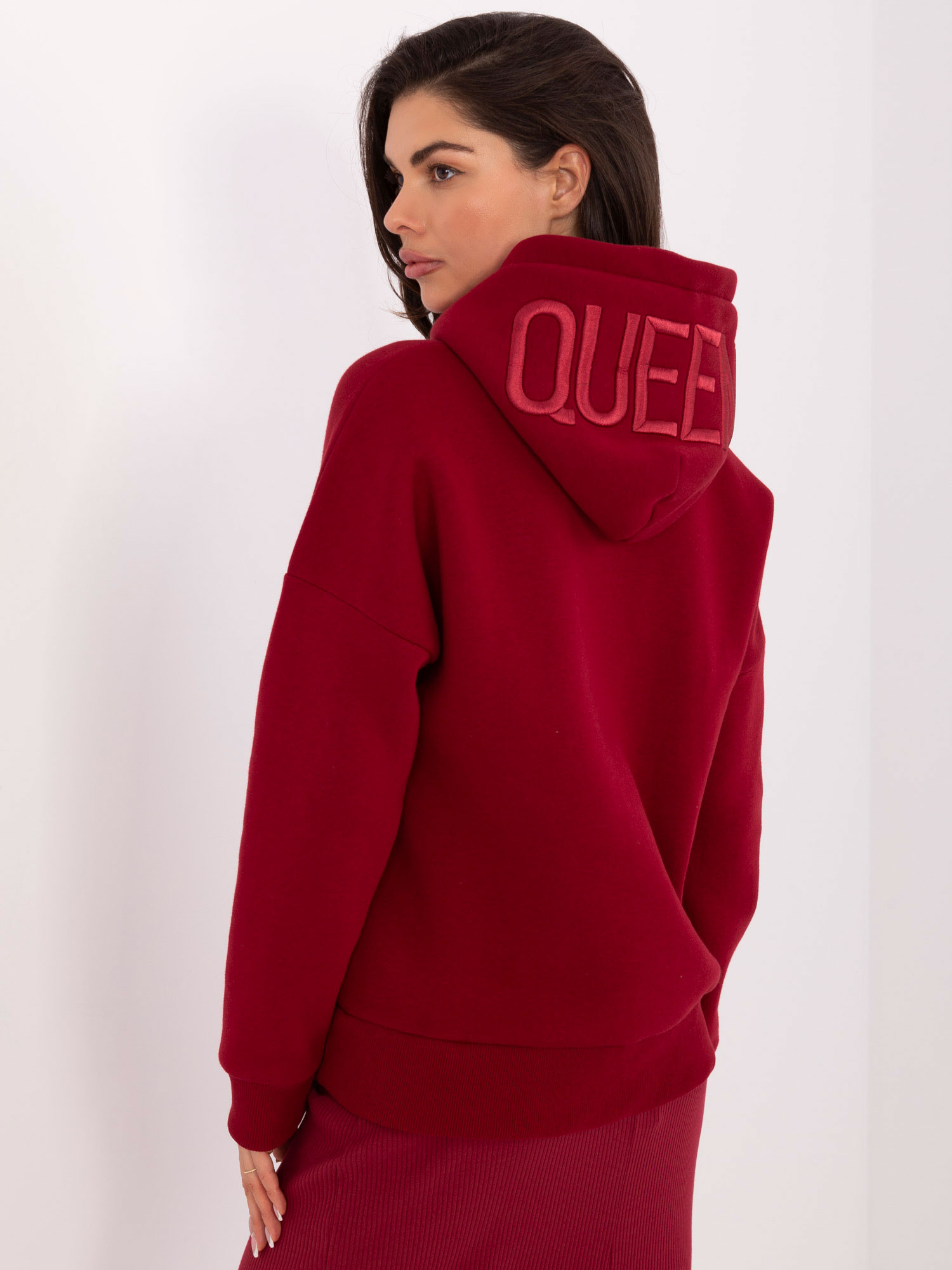 Bluza bordowy