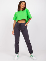 Grafitowe spodnie Faster