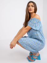 Jasnoniebieska sukienka z wiskozy Adeline FRESH MADE