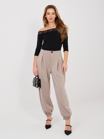 Fango dresowe spodnie z zakładkami