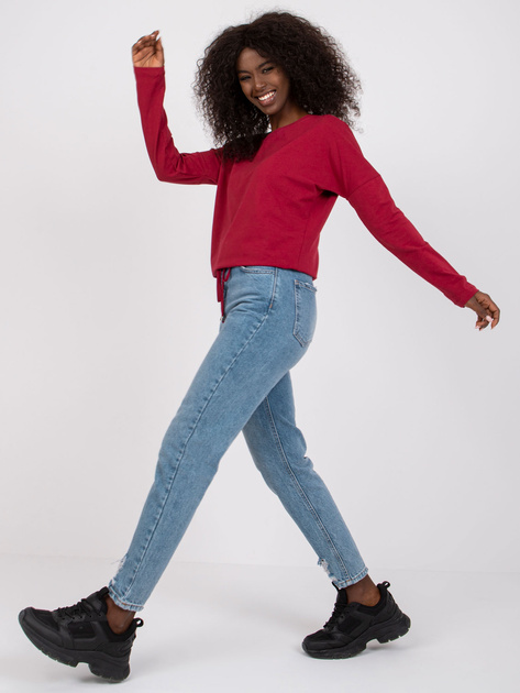 Bordowa bluzka Carla