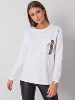 Biała bluzka Welcome