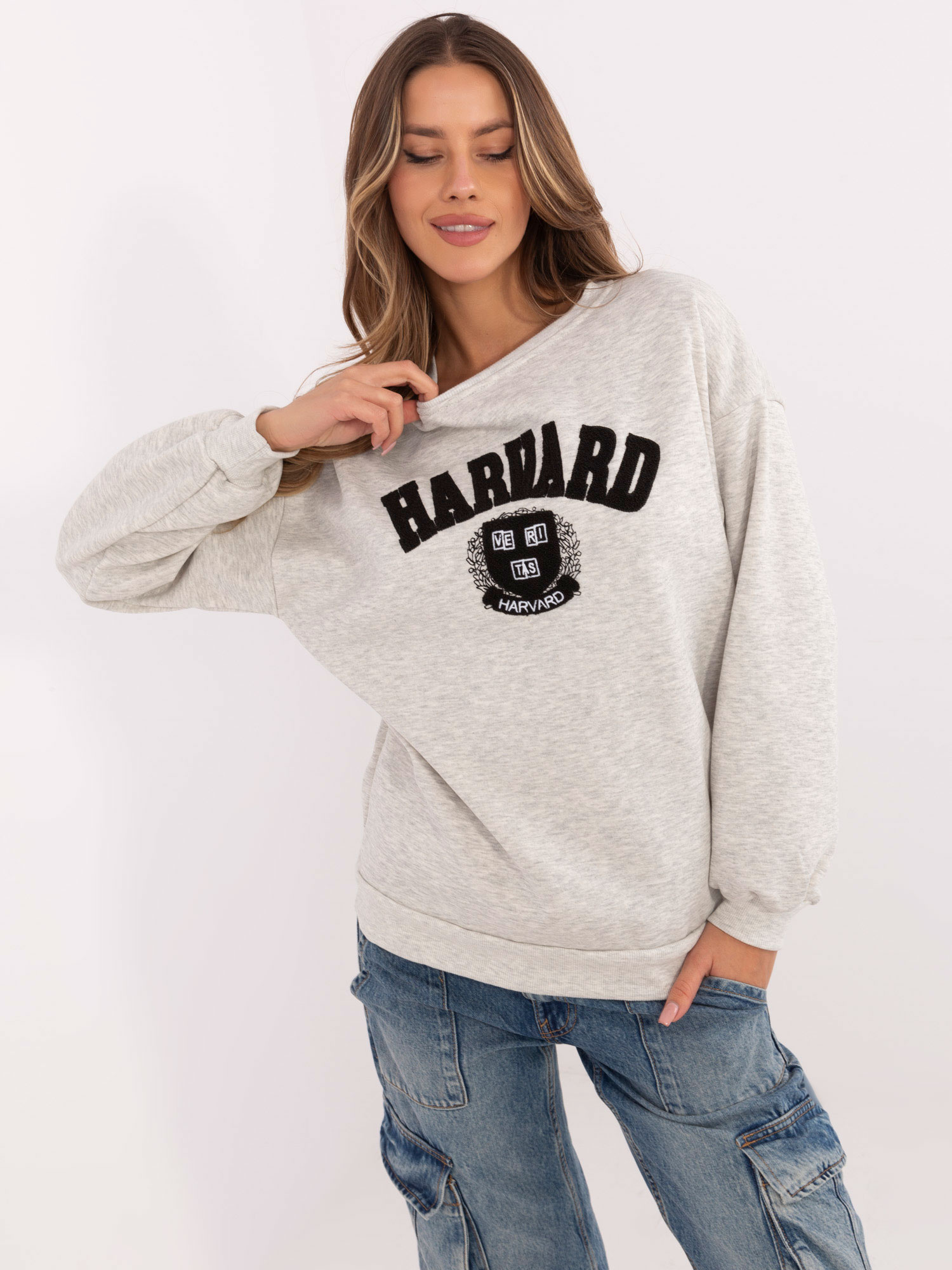 Bluza jasny szary