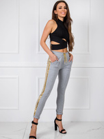 Szare spodnie Sibille