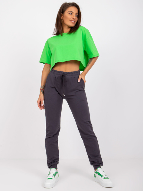 Grafitowe spodnie Faster