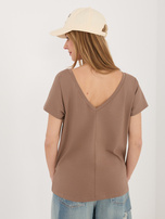 Brązowy t-shirt Fire