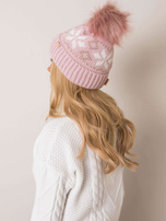 Pale pink winter hat RUE PARIS