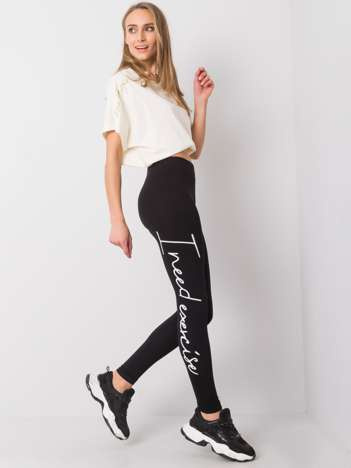 Czarne legginsy Antoinette RUE PARIS