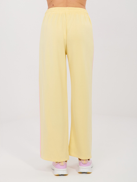 Pastelowy żółty komplet z miękkiego materiału RUE PARIS