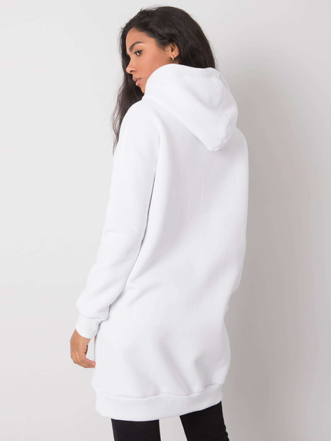 Biała bluza kangurka Yetty RUE PARIS