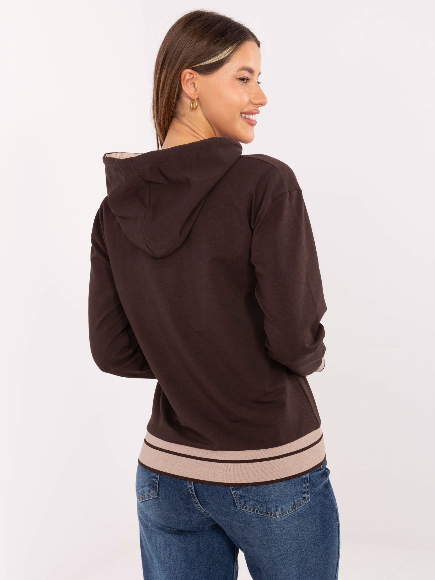 Bluza ciemny brązowy