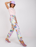 Jasnoróżowy bawełniany t-shirt basic Peachy