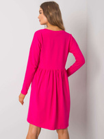 Fuchsia Kleid Brooke RUE PARIS.