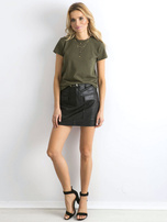 Khaki t-shirt Peachy