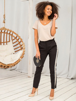 Jasnokawowy t-shirt Emory