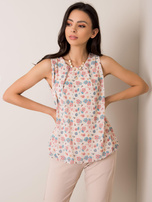 Beżowy top Diva SUBLEVEL