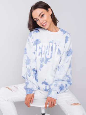 Niebieska bluza tie-dye Tamara RUE PARIS
