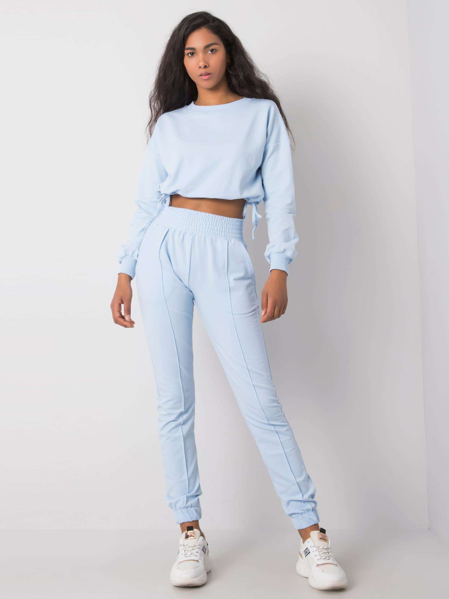 Light blue casual set Laila RUE PARIS
