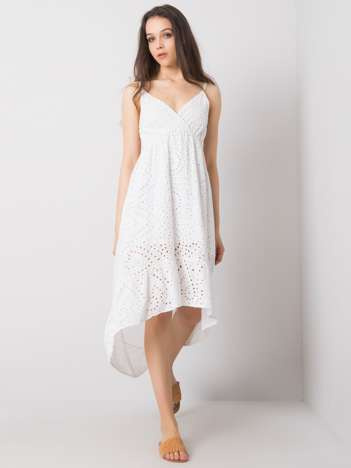 Clover OCH BELLA White Ruffle Dress