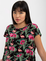 Hurt Bluzka damska z nadrukiem i krótkim rękawem SUBLEVEL