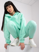 Miętowy dwuczęściowy komplet dresowy Auxerre