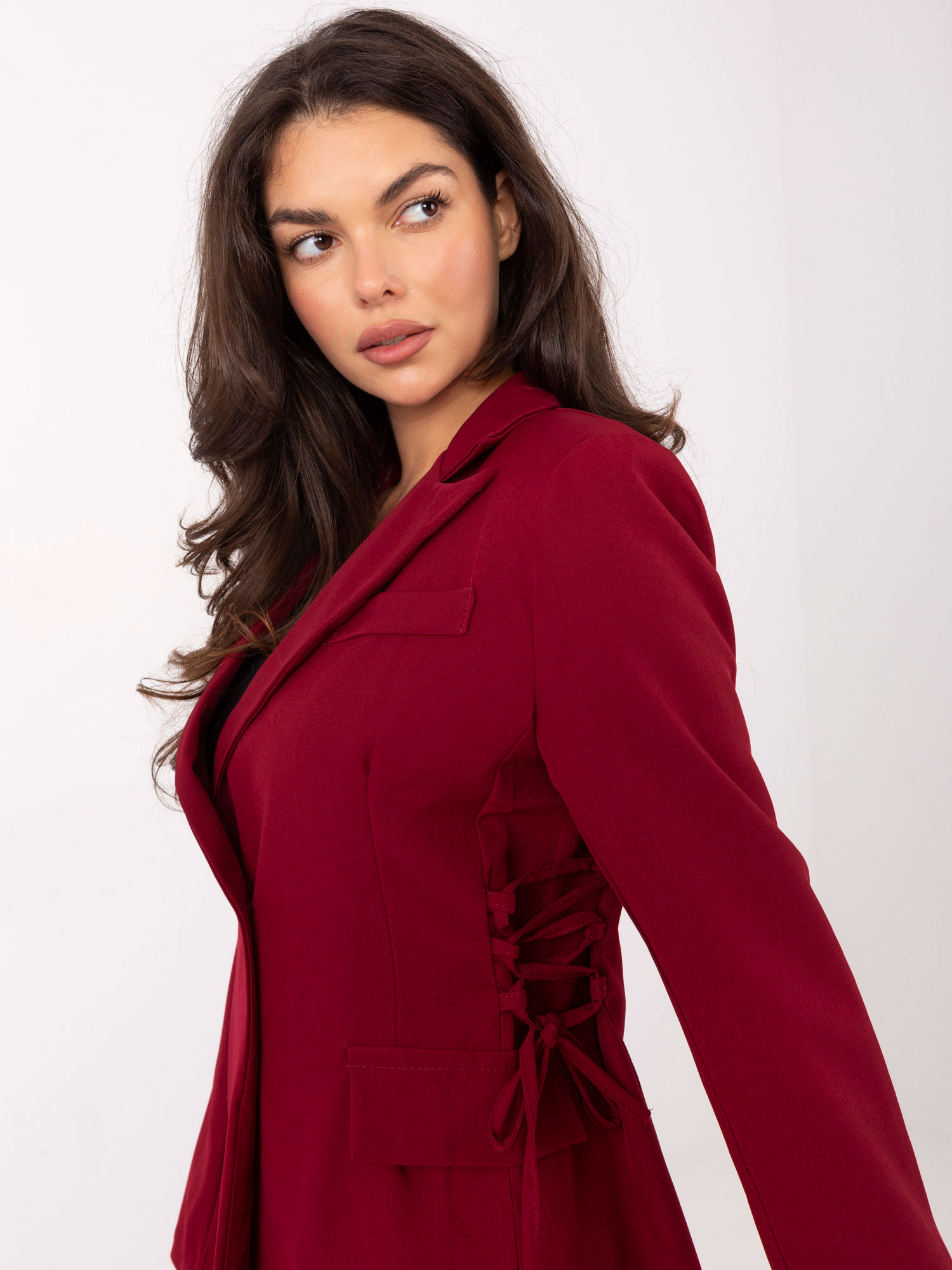 Marynarka bordowy