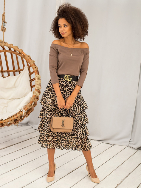 Brązowa bluzka Live