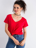 Czerwony t-shirt Emory