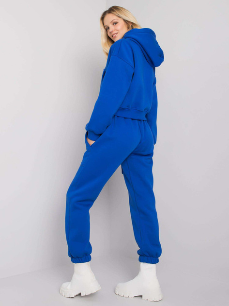 Ciemnoniebieski komplet dresowy bawełniany Solange